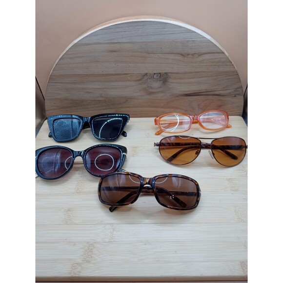 Bundle Of 5 Assorted Sunglasses and Eyeglasses Frames - Picture 1 of 14